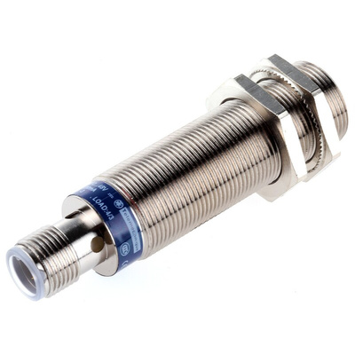 Telemecanique Sensors Inductive Barrel-Style Proximity Sensor, M18 x 1, 5 mm Detection, PNP Output, 12 → 48 V