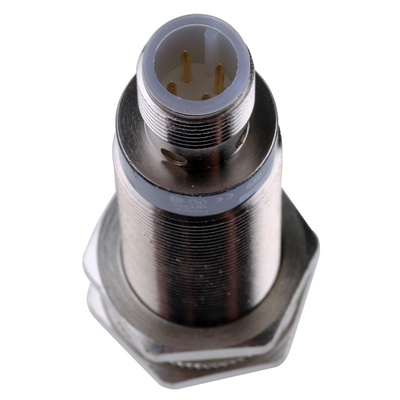 Telemecanique Sensors Inductive Barrel-Style Proximity Sensor, M18 x 1, 5 mm Detection, PNP Output, 12 → 48 V