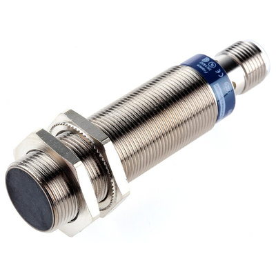 Telemecanique Sensors Inductive Barrel-Style Proximity Sensor, M18 x 1, 5 mm Detection, PNP Output, 12 → 48 V