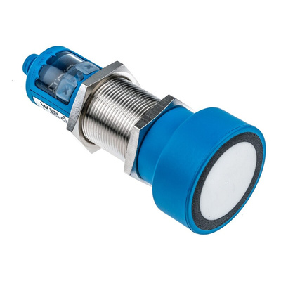 Sick Ultrasonic Barrel-Style Proximity Sensor, M30 x 1.5, 350 → 3400 mm Detection, Analogue Output, 9 →