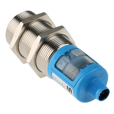 Sick Ultrasonic Barrel-Style Proximity Sensor, M30 x 1.5, 60 → 350 mm Detection, Analogue Output, 9 → 30