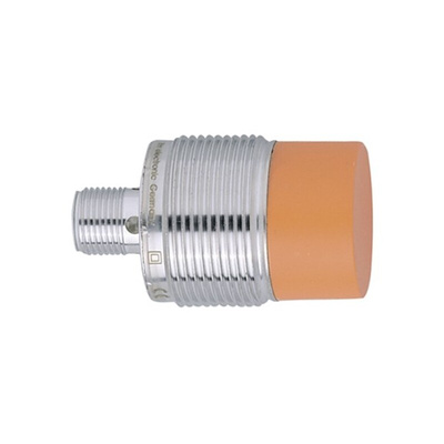 ifm electronic Inductive Barrel-Style Proximity Sensor, M30 x 1.5, 22 mm Detection, PNP Output, 10 → 36 V dc,