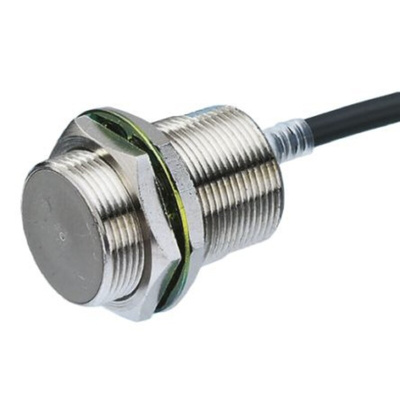 Omron Inductive Barrel-Style Proximity Sensor, M12 x 1, 3 mm Detection, 10 → 30 V dc, IP67