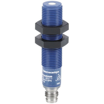 Telemecanique Sensors Ultrasonic Barrel-Style Proximity Sensor, M18 x 1, 50 → 500 mm Detection, PNP Output, 12