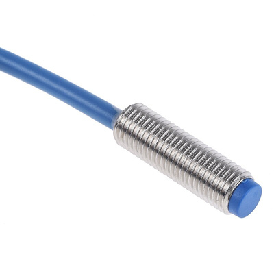 Baumer Inductive Barrel-Style Proximity Sensor, M8 x 1, 2 mm Detection, NAMUR Output, 5 → 30 V dc, IP67