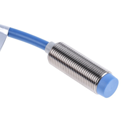 Baumer Inductive Barrel-Style Proximity Sensor, M12 x 1, 4 mm Detection, NAMUR Output, 5 → 30 V dc, IP67