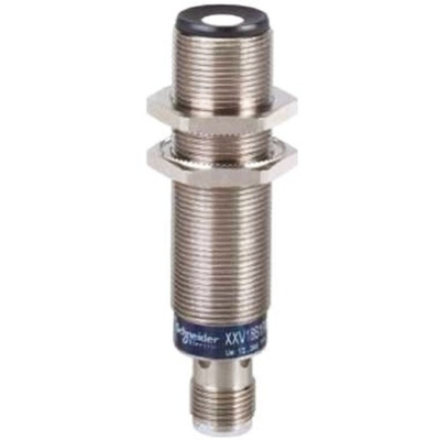 Telemecanique Sensors Ultrasonic Barrel-Style Proximity Sensor, M18 x 1, 3 → 50 mm Detection, NPN Output, 12
