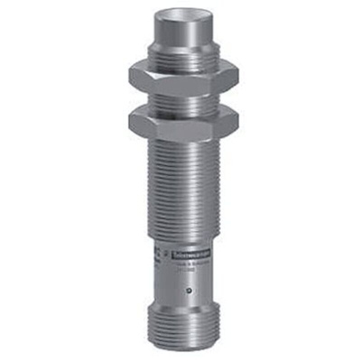 Telemecanique Sensors Inductive Barrel-Style Proximity Sensor, M12 x 1, 10 mm Detection, PNP Output, 12 → 24 V