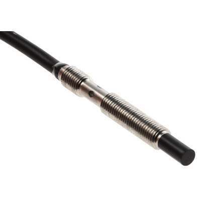 Omron Inductive Barrel-Style Proximity Sensor, M4 x 0.5, 2 mm Detection, NPN Output, 10 → 30 V dc, IP67