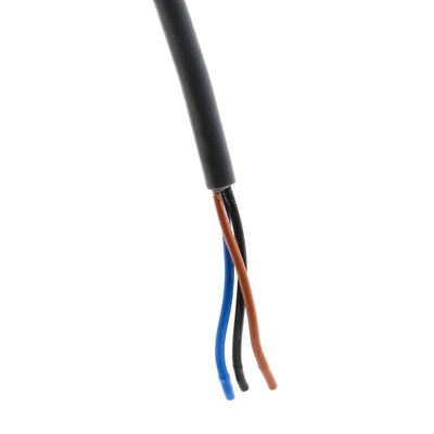 Omron Inductive Barrel-Style Proximity Sensor, M18 x 1, 8 mm Detection, PNP Output, 12 → 24 V dc, IP67