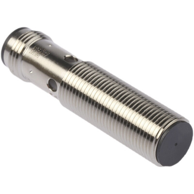Omron E2B Series Inductive Barrel-Style Proximity Sensor, M12 x 1, 4 mm Detection, PNP Output, 12 → 24 V dc, IP67