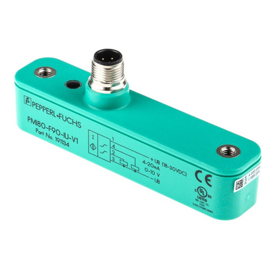 Pepperl + Fuchs Inductive Block-Style Proximity Sensor, 0 → 80 mm Detection, Analogue Output, 18 → 30 V
