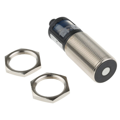 BALLUFF Ultrasonic Barrel-Style Proximity Sensor, M30 x 1.5, 65 → 600 mm Detection, PNP Output, 9 → 30 V