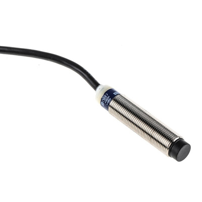 Telemecanique Sensors Inductive Barrel-Style Proximity Sensor, M12 x 1, 4 mm Detection, PNP & NPN Output, 12 →