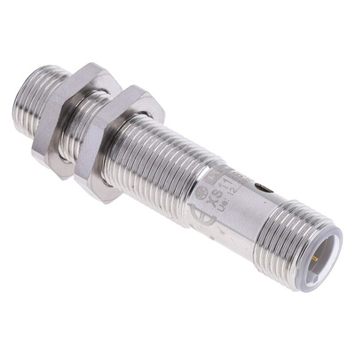 Telemecanique Sensors Inductive Barrel-Style Proximity Sensor, M12 x 1, 2 mm Detection, PNP Output, 12 → 24 V