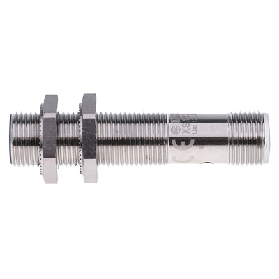 Telemecanique Sensors Inductive Barrel-Style Proximity Sensor, M12 x 1, 2 mm Detection, PNP Output, 12 → 24 V