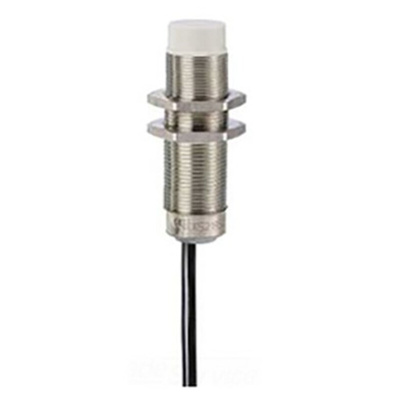 Telemecanique Sensors Inductive Barrel-Style Proximity Sensor, M18 x 1, 12 mm Detection, 12 → 24 V dc, IP67, IP68