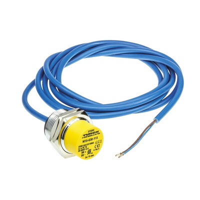 Turck Inductive Barrel-Style Proximity Sensor, M30 x 1.5, 15 mm Detection, NAMUR Output, 8.2 V dc, IP67