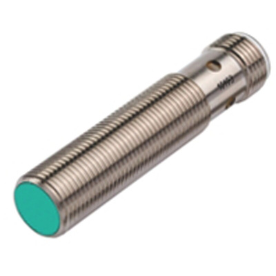 Pepperl + Fuchs Inductive Barrel-Style Proximity Sensor, M12 x 1, 2 mm Detection, 5 → 30 V dc, IP67