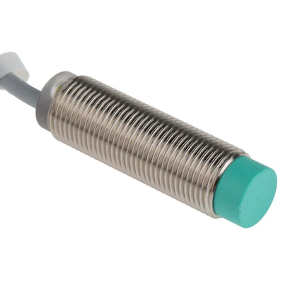 Pepperl + Fuchs Inductive Barrel-Style Proximity Sensor, M12 x 1, 4 mm Detection, 5 → 30 V dc, IP67