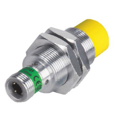 Turck Inductive Barrel-Style Proximity Sensor, M12 x 1, 8 mm Detection, PNP Output, 10 → 65 V dc, IP67