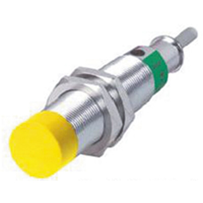 Turck Inductive Barrel-Style Proximity Sensor, M18 x 1, 10 mm Detection, NPN Output, 4.75 → 5.25 V dc, IP67