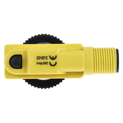 Banner Ultrasonic Block-Style Proximity Sensor, M18 x 1, 50 → 500 mm Detection, PNP Output, 12 → 30 V dc,