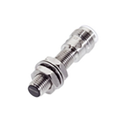 BALLUFF Inductive Barrel-Style Proximity Sensor, M8 x 1, 2 mm Detection, PNP Output, 10 → 30 V dc, IP67