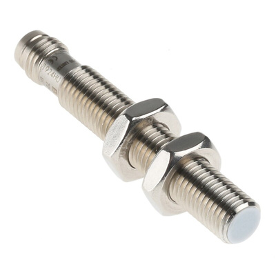 BALLUFF Capacitive Barrel-Style Proximity Sensor, M8 x 1, 1.5 mm Detection, PNP Output, 11 → 30 V dc, IP65