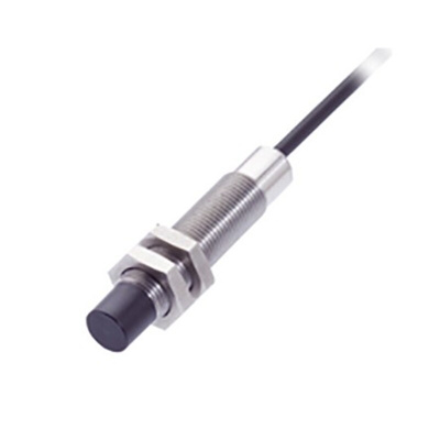 BALLUFF Capacitive Barrel-Style Proximity Sensor, M12 x 1, 8 mm Detection, PNP Output, 10 → 30 V dc, IP67