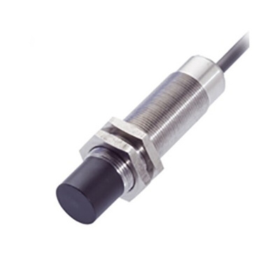 BALLUFF Capacitive Barrel-Style Proximity Sensor, M18 x 1, 12 mm Detection, PNP Output, 10 → 30 V dc, IP67