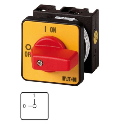 Eaton, 3P 2 Position On-Off Cam Switch, 20A