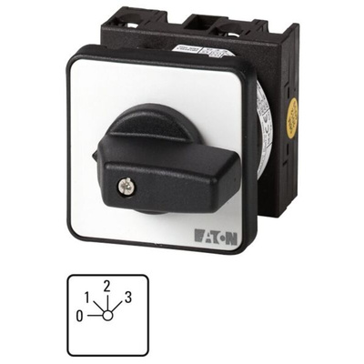 Eaton, 1P 4 Position Multi Step Cam Switch, 20A