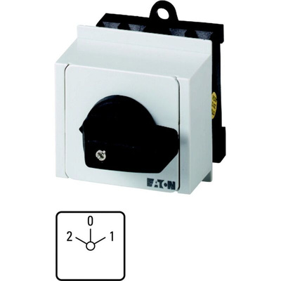 Eaton, 3P 3 Position 60° Multi Speed Cam Switch, 690V (Volts), 20A, Toggle Actuator