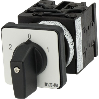 Eaton, 3P 3 Position 60° Multi Speed Cam Switch, 690V (Volts), 20A, Toggle Actuator