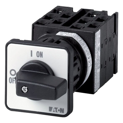 Eaton, 1P 10 Position 30° Multi Step Cam Switch, 690V (Volts), 20A, Short Thumb Grip Actuator