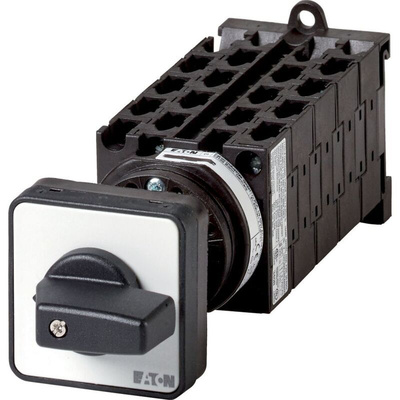 Eaton, 3P 3 Position 60° Multi Speed Cam Switch, 690V (Volts), 20A, Short Thumb Grip Actuator