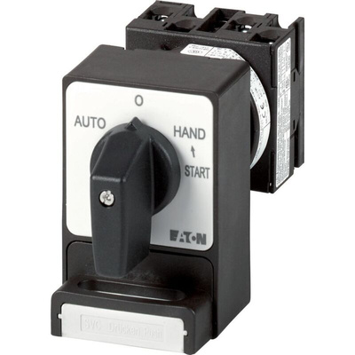 Eaton, 4P 4 Position 45° Changeover Cam Switch, 690V (Volts), 20A, Toggle Actuator