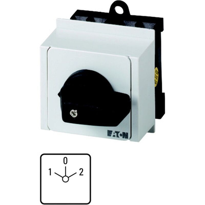 Eaton, 3P 3 Position 60° Motor Reversing Cam Switch, 690V (Volts), 20A, Short Thumb Grip Actuator