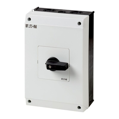 Eaton, 6P 2 Position 90° On-Off Cam Switch, 690V (Volts), 63A, Short Thumb Grip Actuator