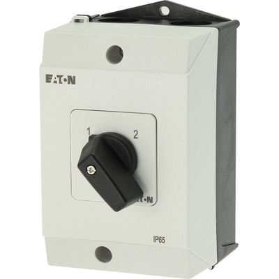Eaton, 3P 2 Position 90° Multi Speed Cam Switch, 690V (Volts), 20A, Short Thumb Grip Actuator
