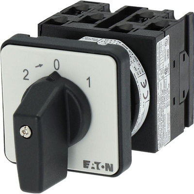 Eaton, 3P 6 Position 45° On-Off Cam Switch, 690V (Volts), 20A, Toggle Actuator