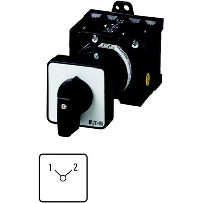 Eaton, 4P 8 Position 90° On-Off Cam Switch, 690V (Volts), 32A, Short Thumb Grip Actuator