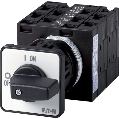 Eaton, 5P 3 Position 60° Changeover Cam Switch, 690V (Volts), 32A, Short Thumb Grip Actuator