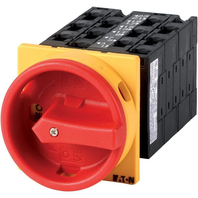 Eaton, 12P 90° On-Off Cam Switch, 690V (Volts), 32A, Door Coupling Rotary Drive Actuator