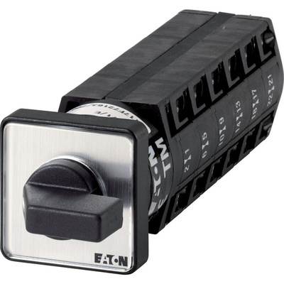 Eaton, 6P 2 Position 60° Changeover Cam Switch, 500V (Volts), 10A, Short Thumb Grip Actuator