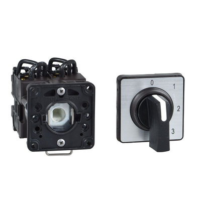 Schneider Electric, 1P 3 Position Multi Step Cam Switch, 12A