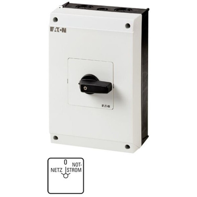 Eaton, 4P 3 Position Changeover Cam Switch, 63A