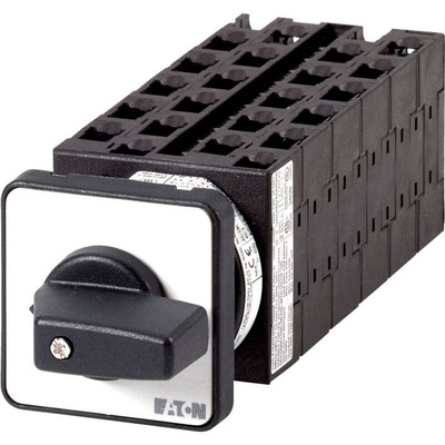 Eaton, 3P 7 Position 45° On-Off Cam Switch, 690V (Volts), 20A, Angled Toggle Actuator