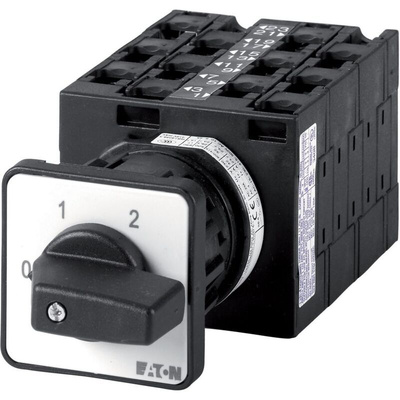 Eaton, 3P 4 Position 60° Multi Speed Cam Switch, 690V (Volts), 32A, Short Thumb Grip Actuator